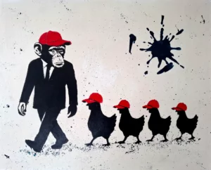 MCGA, een schilderij van Ward Reekmans uit Hasselt, Limburg, België