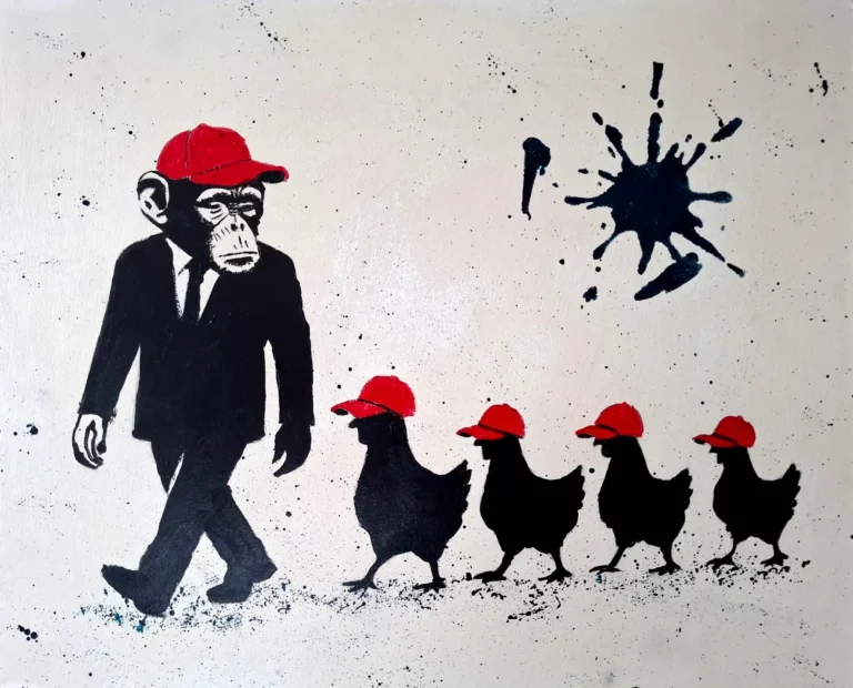 MCGA, een schilderij van Ward Reekmans uit Hasselt, Limburg, België