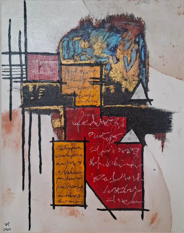 Gedachtegoed, schilderij door Ward Reekmans, Hasselt, Limburg, België