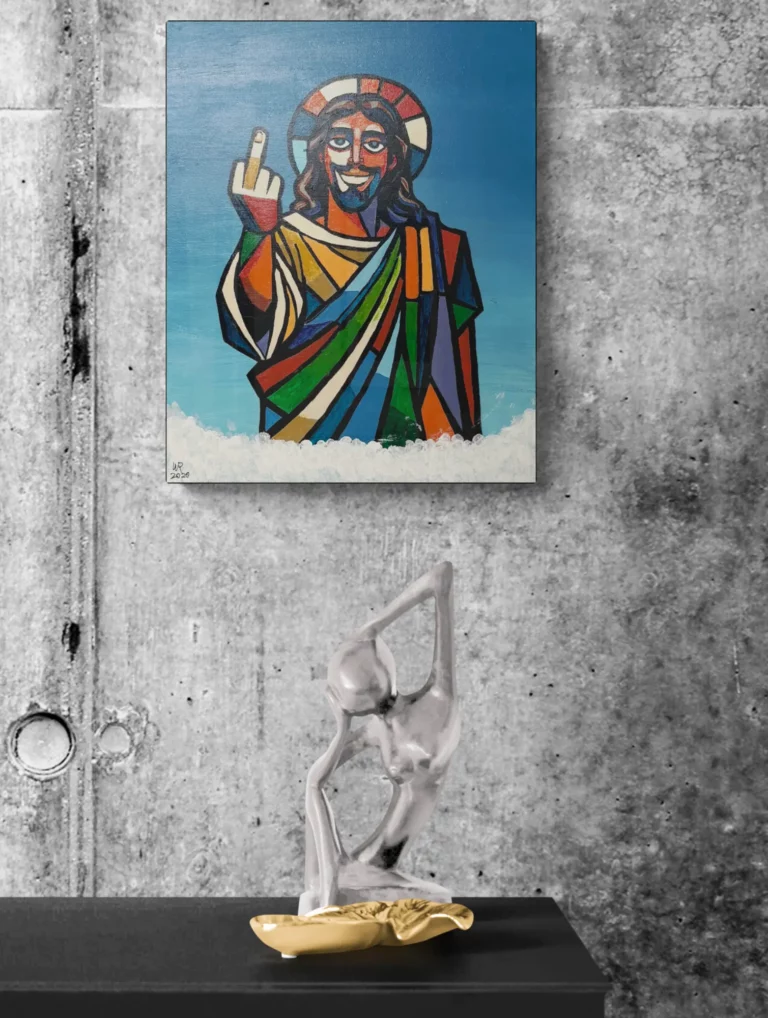 Fuck you jesus door Ward Reekmans